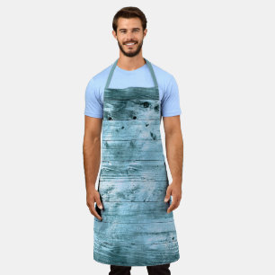 Design der Shabby Chic-Holzserie 1 Schürze