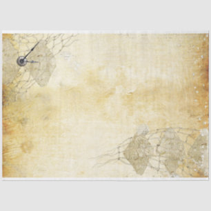 Design der Shabby Chic-Serie 1 Seidenpapier