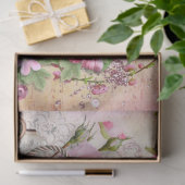 Design der Shabby Chic-Serie 33 Seidenpapier (Geschenk)