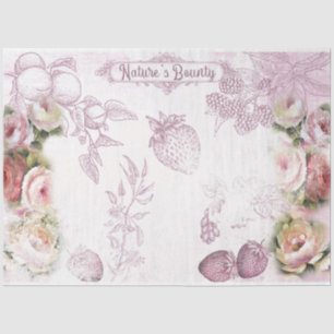 Design der Shabby Chic-Serie 37 Seidenpapier
