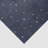Design der Silver Starry Night Serie 10 Seidenpapier (Ausschnitt)