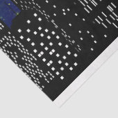 Design der Skyline-Serie Starry 9 Seidenpapier (Ausschnitt)