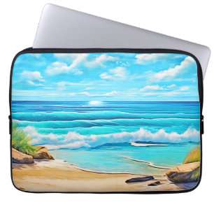 Design der Sonnenbänke Laptopschutzhülle