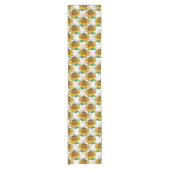 Design der Sonnenblumen-Blume Kurzer Tischläufer (Vorderseite)