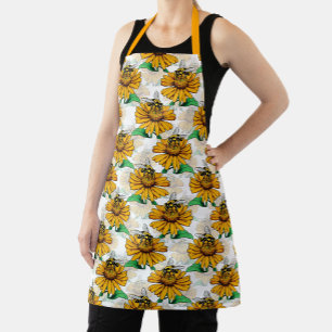 Design der Sonnenblumen-Blume Schürze