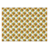 Design der Sonnenblumen-Blume Tischdecke (Vorderseite (Horizontal))
