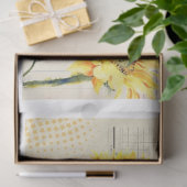 Design der Sonnenblumen- und Libellenreihe 10 Seidenpapier (Geschenk)