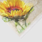 Design der Sonnenblumen- und Libellenreihe 12 Seidenpapier (Ausschnitt)