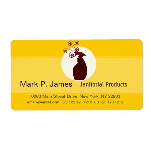 Design der Spritzflaschen (Vorne)