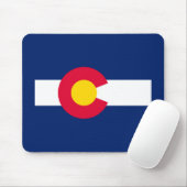 Design der Staatsflagge Colorado Mousepad (Mit Mouse)
