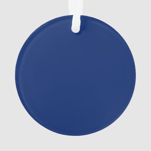 Design der Staatsflagge Colorado Ornament (Rückseite)