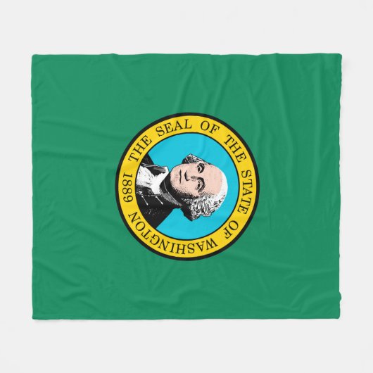 Design der Staatsflagge Fleecedecke (Vorderseite (Horizontal))