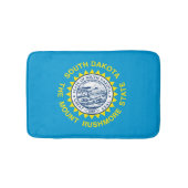 Design der Staatsflagge Süd-Dakota Badematte (Vorderseite)