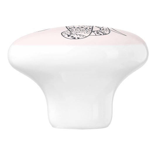 Design der Stammeselefone Keramikknauf (Seitenansicht)