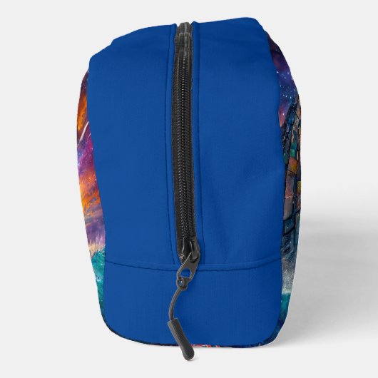 Design der StarGate-Seepferde von Rich AMeN Gill Waschbeutel (Rechts)