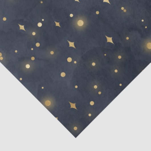Design der Sternenabendreihe 2 Seidenpapier (Ausschnitt)