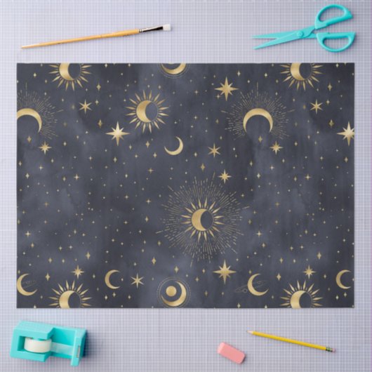 Design der Sternenabendreihe 8 Seidenpapier (Basteln)