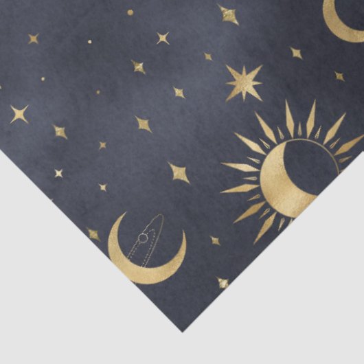 Design der Sternenabendreihe 8 Seidenpapier (Ausschnitt)