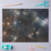 Design der Sternenreihe 12 Seidenpapier (Basteln)