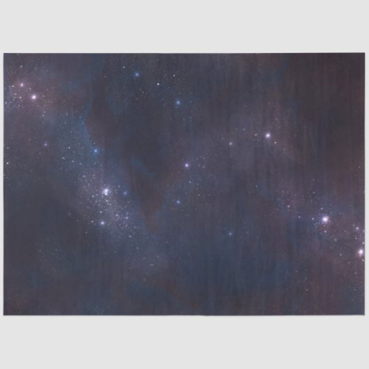 Design der Sternenreihe 13 Seidenpapier (Vorderseite)