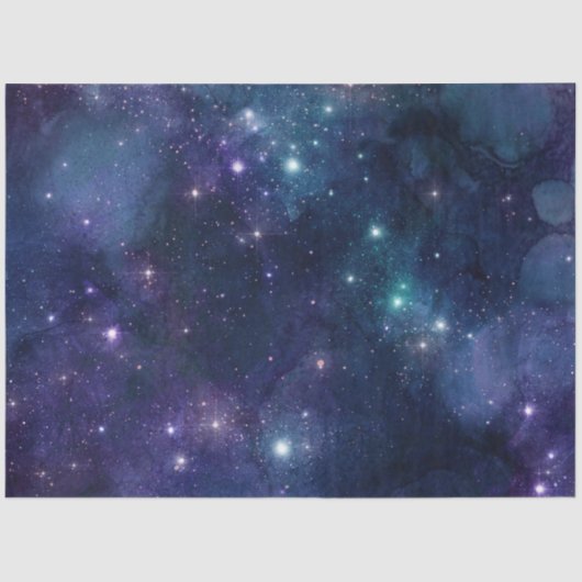 Design der Sternenreihe 16 Seidenpapier (Vorderseite)