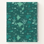 Design der Stingrochen Notizblock (Rückseite)