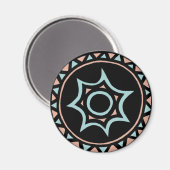 Design der Südsee - Magnet (Vorderseite/Rückseite)
