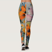 Design der Summer Blume Leggings (Rückseite)