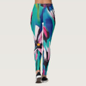 Design der Summer Blume Leggings (Rückseite)