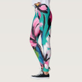 Design der Summer Blume Leggings (Links)