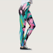 Design der Summer Blume Leggings (Rechts)