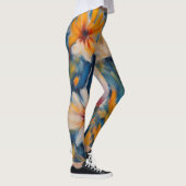 Design der Summer Blume Leggings (Rechts)
