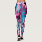 Design der Summer Blume Leggings (Rückseite)