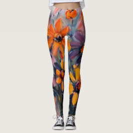 Design der Summer Blume Leggings