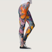 Design der Summer Blume Leggings (Rechts)