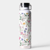 Design der Summer Wildblumen Trinkflasche (Rückseite)