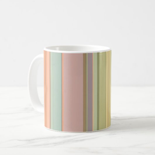 Design der Tasse für Abstraktes Checkout-Muster in (Vorderseite Links)