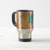 Design der Tasse für Abstraktes Checkout-Muster in (Vorderseite Links)