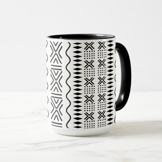 Design der Tasse für afrikanische Muds (VorderseiteRechts)