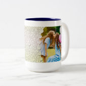 Design der Tasse für personalisierte Glitzer Foto (VorderseiteRechts)