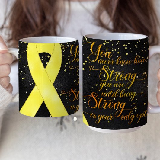 Design der Tasse "Gelbes Bewusstsein"