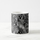 Design der Tasse "Grau Awareness Ribbon" (Mittel)
