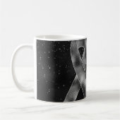 Design der Tasse "Grau Awareness Ribbon" (Links)