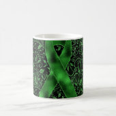 Design der Tasse "Green Awareness Ribbon" (Mittel)