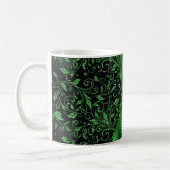Design der Tasse "Green Awareness Ribbon" (Links)