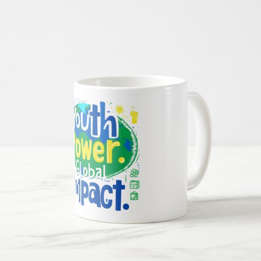 Design der Tasse "Jugend-Power" (VorderseiteRechts)