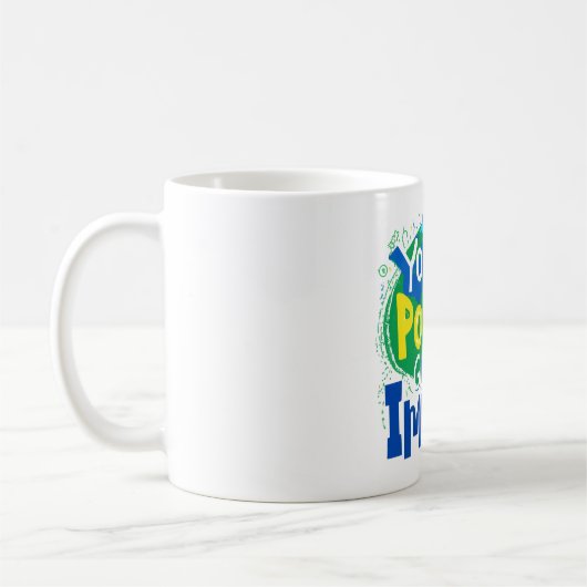 Design der Tasse "Jugend-Power" (Links)