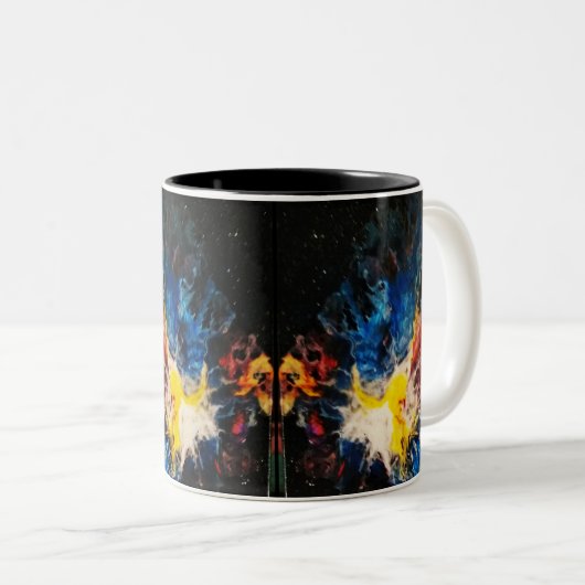 Design der Tasse "Schmetterlingseffekt" (VorderseiteRechts)