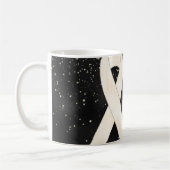 Design der Tasse "White Awareness Ribbon" (Links)
