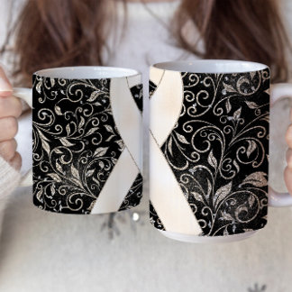 Design der Tasse "White Awareness Ribbon"